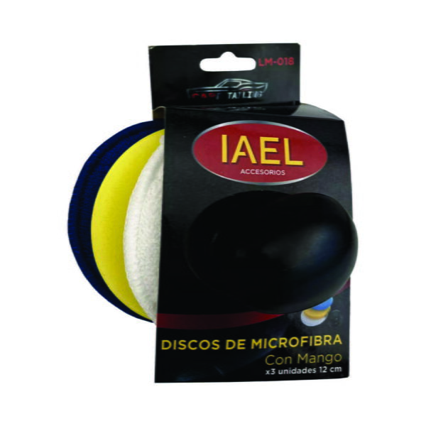 Set Pads Aplicadores de Microfibra x3 con Soporte | Reutilizables