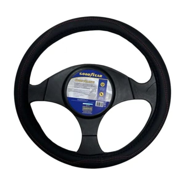 Cubre Volante Goodyear 38cm Universal con Costura Color